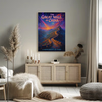 The Great Wall of China A Monument of Time Poster