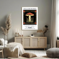 William Morris Cotton Prints Exhibition Poster