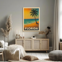 Florida Sunset Poster