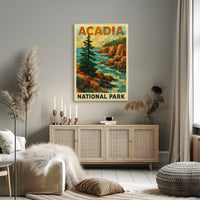 Acadia National Park Poster