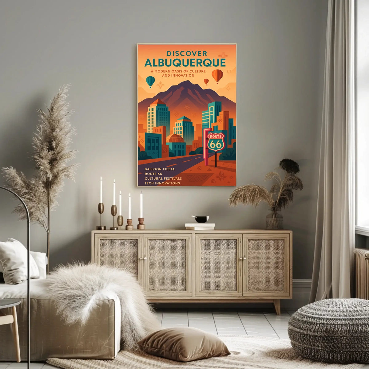 Discover Albuquerque Poster