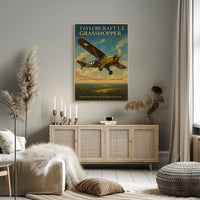Taylorcraft L2 Grasshopper Poster