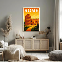 Rome Travel Poster PosterGoat
