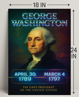 George Washington 1st President Poster PosterGoat