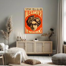 Alexander the Man Who Knows Cultural Heritage Poster