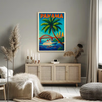 Panama Travel Poster