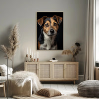 Portrait Of A Loyal Companion Poster PosterGoat