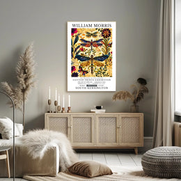 William Morris Inspired Exhibition Art Nouveau Poster