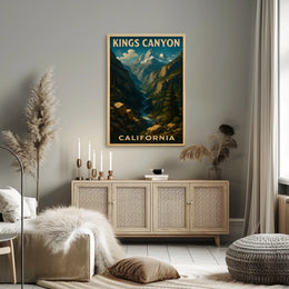 Kings Canyon National Park Poster