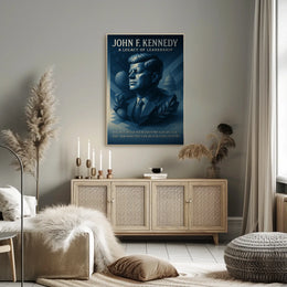 John F. Kennedy A Legacy Of Leadership Poster