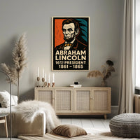 Abraham Lincoln 16th President Poster