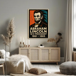 Abraham Lincoln 16th President Poster