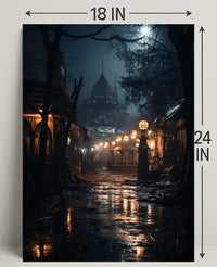 Enchanted Nightscape Poster