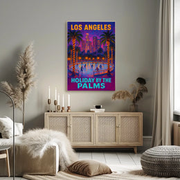 Holiday By The Palms Poster