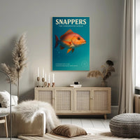 Snappers The Underwater World Poster PosterGoat