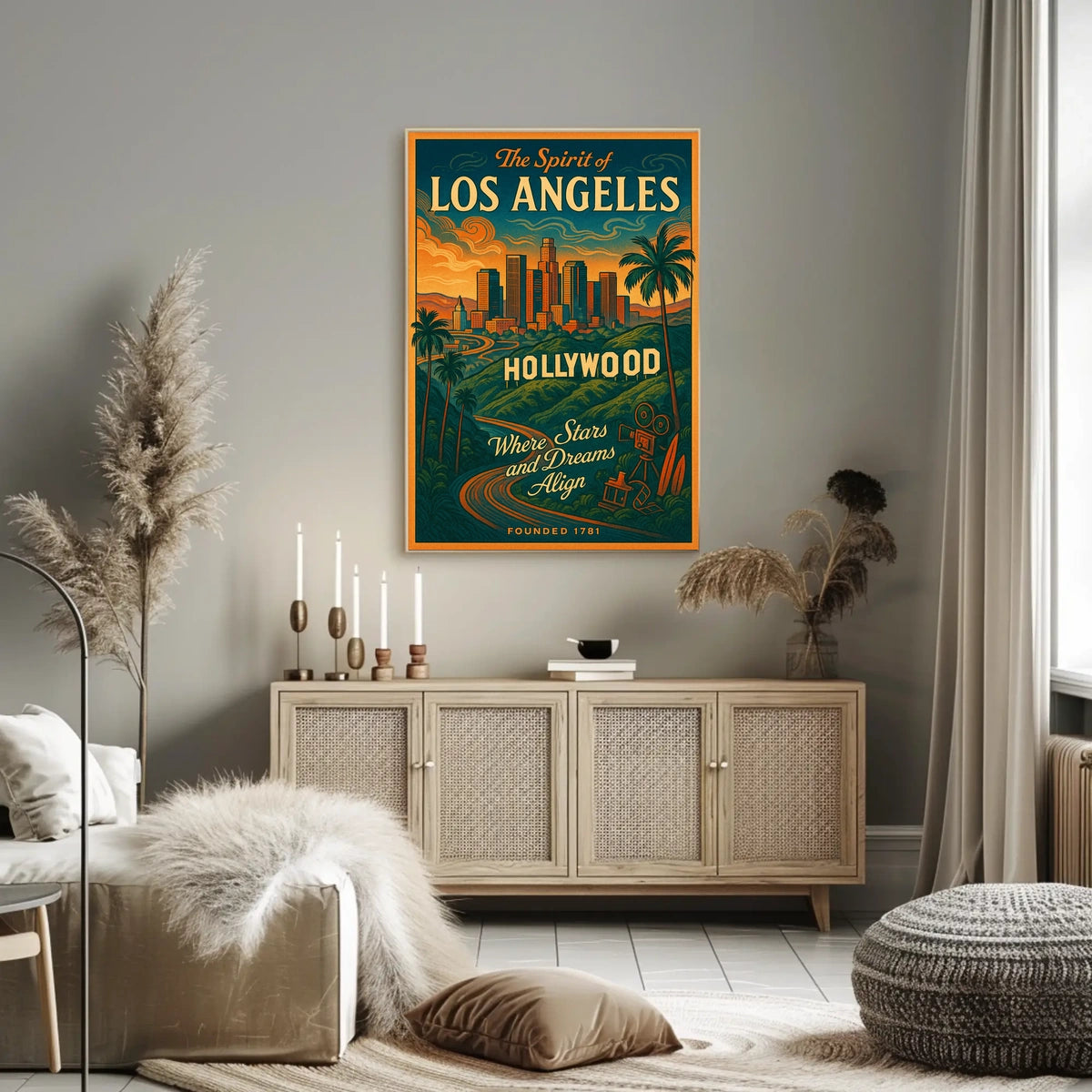 Hollywood Dreams: Vintage Los Angeles Poster Art