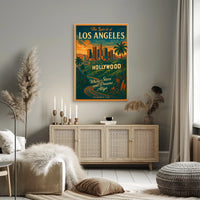 Hollywood Dreams: Vintage Los Angeles Poster Art
