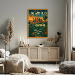 Hollywood Dreams: Vintage Los Angeles Poster Art