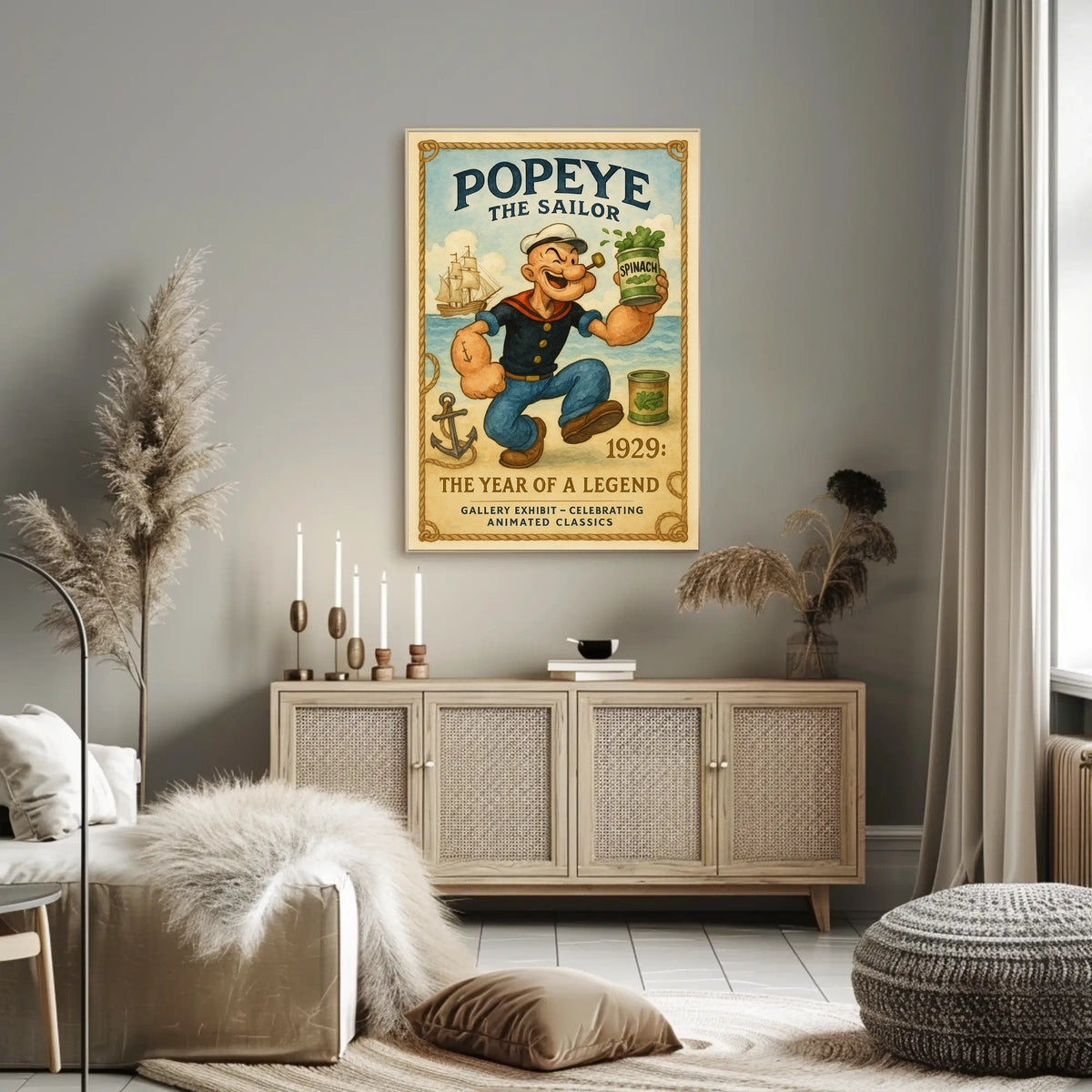 Popeye 1929 Art Poster POP-36