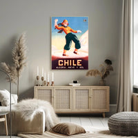 Chile: Joy, Snow, and Sun Poster PosterGoat