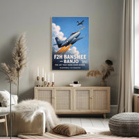 The Jet That Sang Over Korea Poster PosterGoat