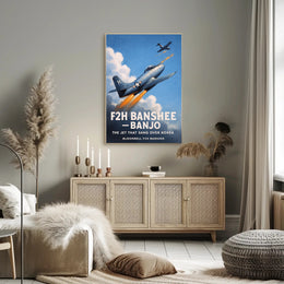 The Jet That Sang Over Korea Poster PosterGoat