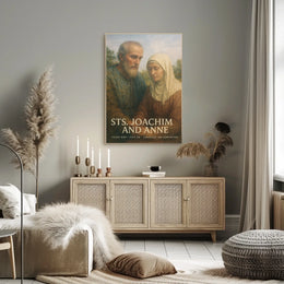 Saints Joachim And Anne Poster