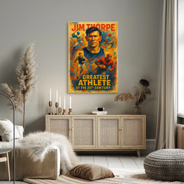 Celebrating a Legendary Athlete Poster