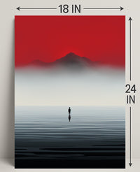 Solitude At Dusk Poster