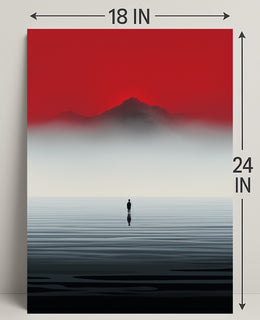 Solitude At Dusk Poster