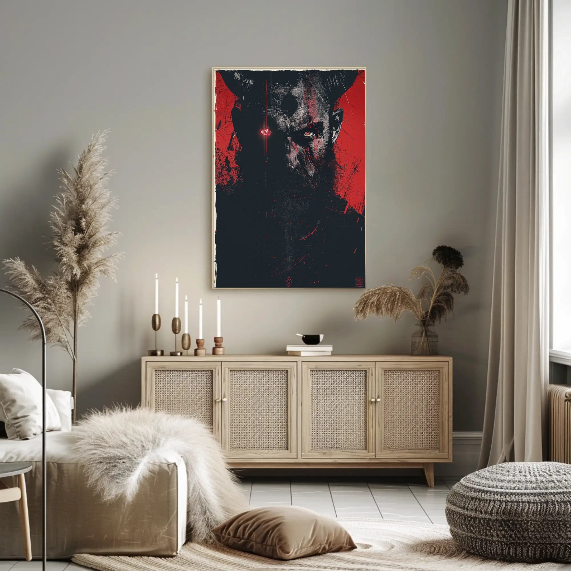 Dark Vision Art Poster Print for Home Decor and Wall Art PosterGoat