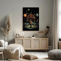 Cosmic Carousel Poster