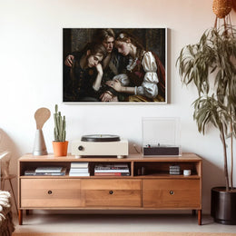 Renaissance Elegance: Photorealistic Historical Drama Poster