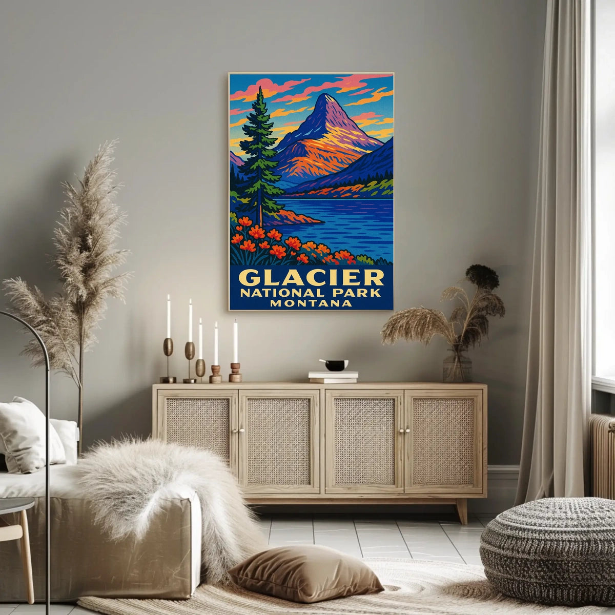 Glacier National Park Montana Poster