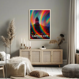 Carson City Nevada Scenic Photography Poster