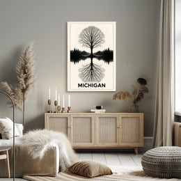 Michigan Reflection Poster