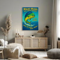 Mahi-Mahi Salt Water Marvel Poster