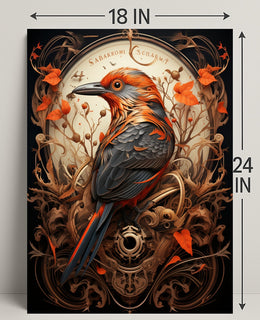 Enchanted Avian Artistry Poster