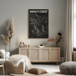 Amalfi Coast A Scenic Escape Poster