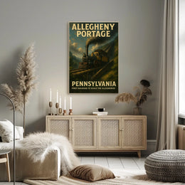 Allegheny Portage Railroad Poster