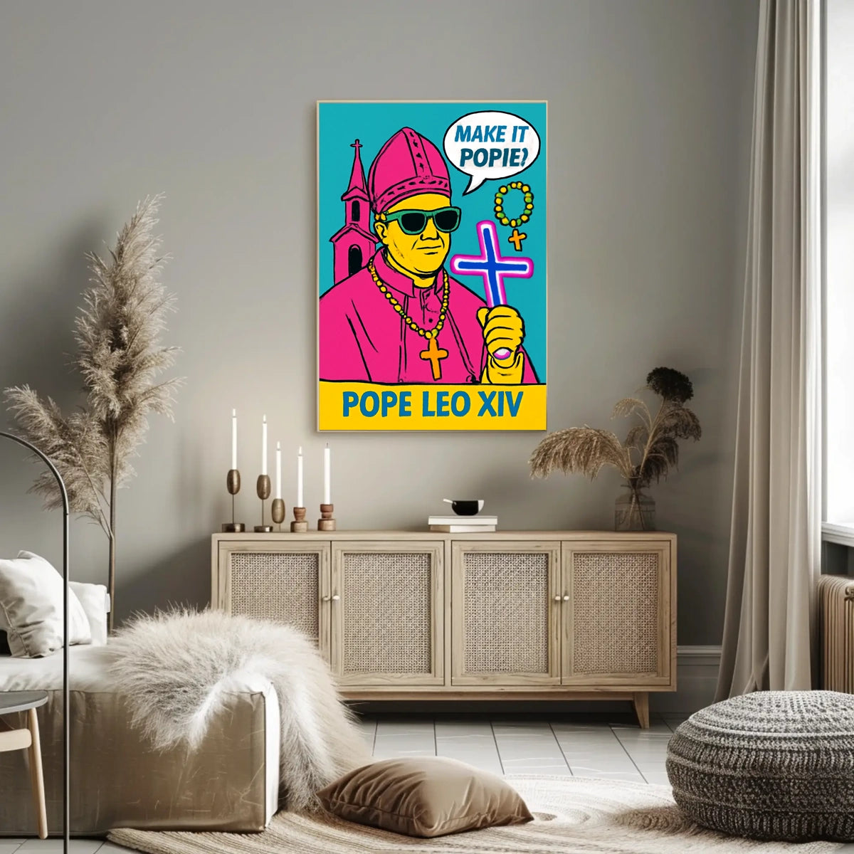Pope Leo Xiv Poster