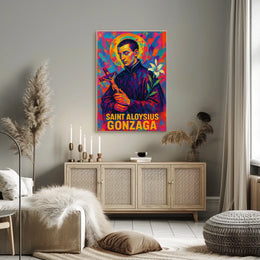 Saint Aloysius Gonzaga Poster