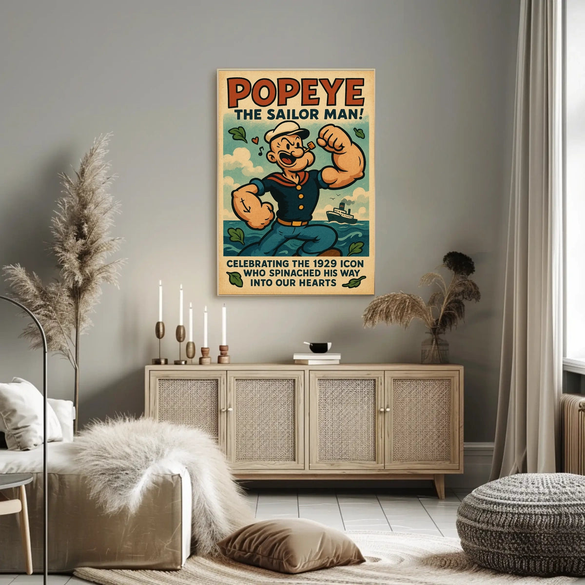 Popeye 1929 Art Poster POP-33