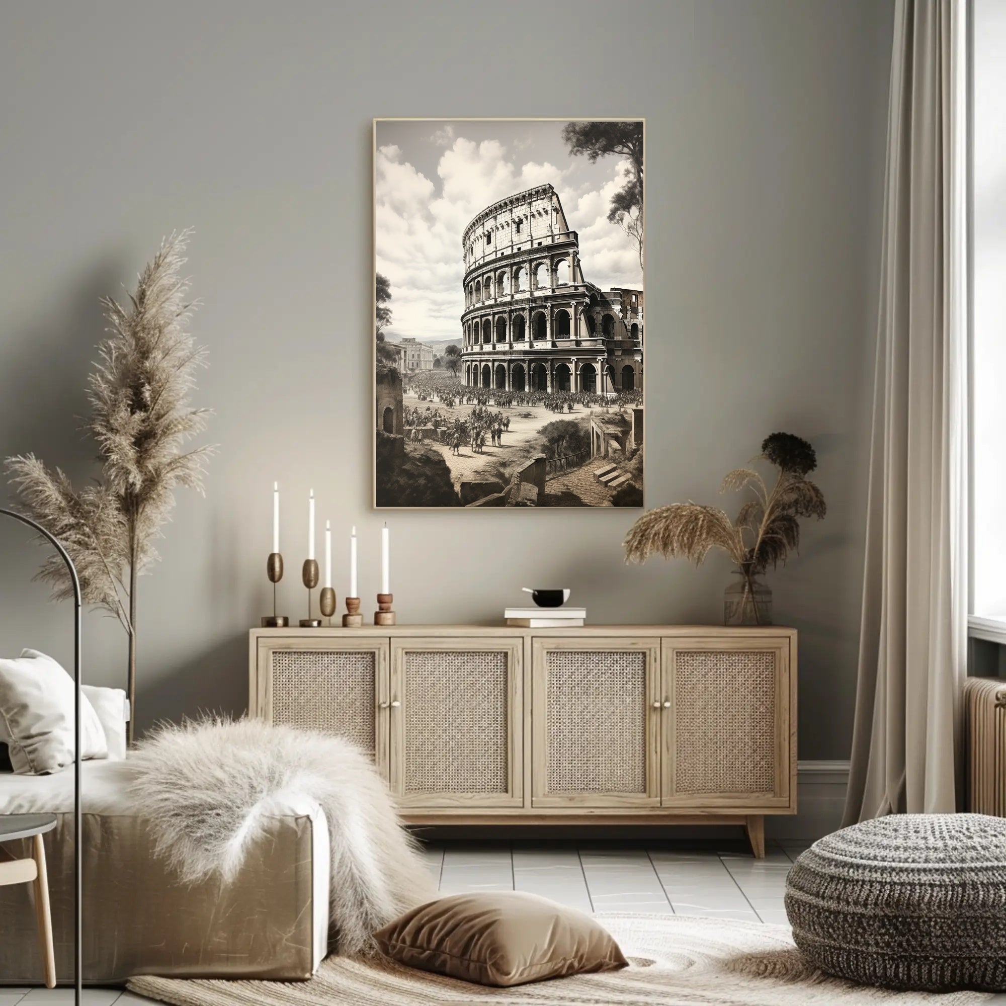 The Colosseum In Ancient Rome Poster