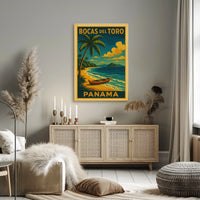 Bocas del Toro Panama Poster
