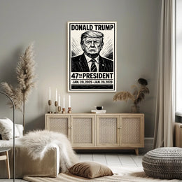 Donald Trump Visionary Statesman of Tomorrow Poster