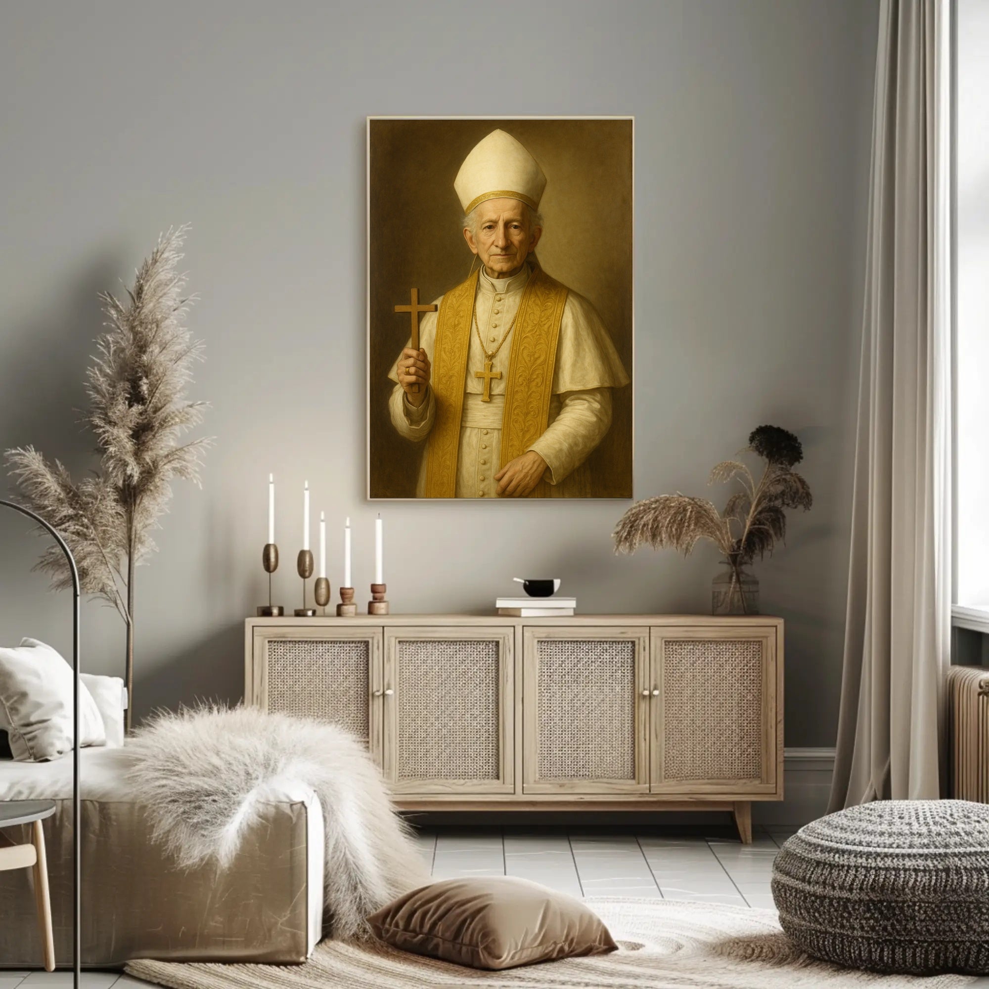 The Clergyman's Portrait Poster PosterGoat