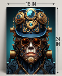 Steampunk Visionary Poster PosterGoat
