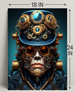 Steampunk Visionary Poster PosterGoat