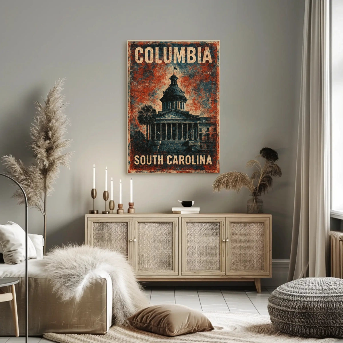 Columbia, South Carolina Poster